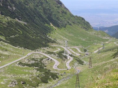 Transfagarasan, DN7C surova cesta preko Karpata
