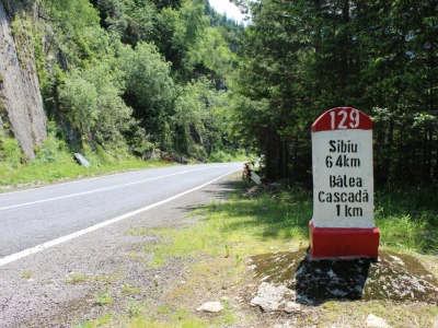Transfagarasan, DN7C surova cesta preko Karpata
