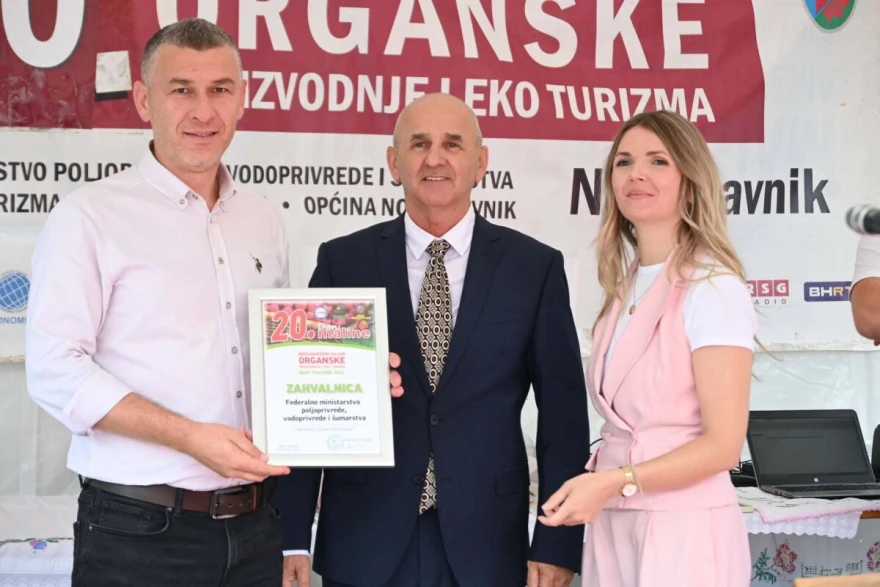 Uručena zahvalnica