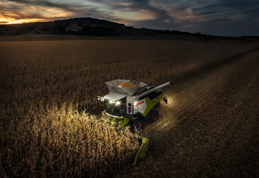 Claas kombajn Trion