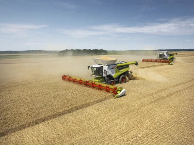Claas Nutrimeter Grain na kombajnu Lexion
