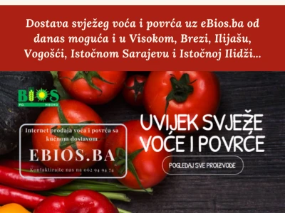 EBios.ba – bašte sa svježim proizvodima nikada nisu bile bliže