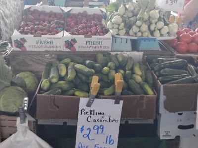 Farmers market u Sjevernoj Karolini