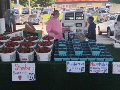 Farmers market u Sjevernoj Karolini