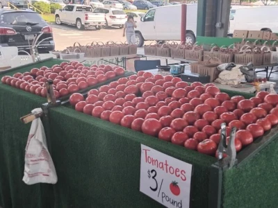 Farmers market u Sjevernoj Karolini