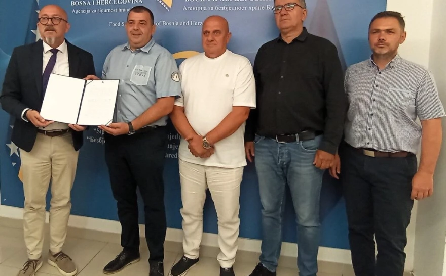 Uručeno rje&scaron;enje o upisu proizvoda u registar