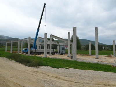 izgradnjA novog objekta farme "Zlatno polje"