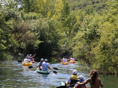 Kanu safari na rijeci Trebižat