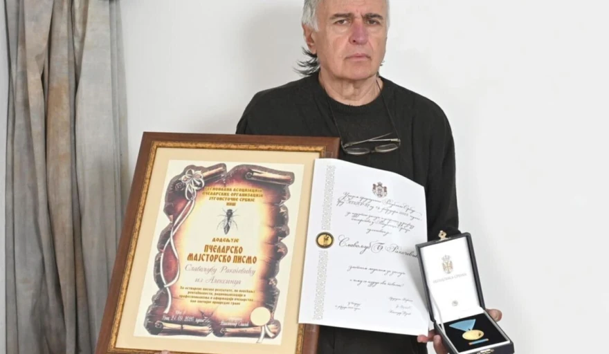 Rakočević je u na&scaron;oj zemlji poznat i priznat kao pravi majstor pčelarstva