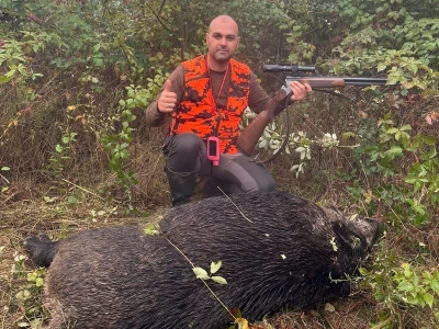Na Duškov nišan pao vepar kapitalac od 192 kg