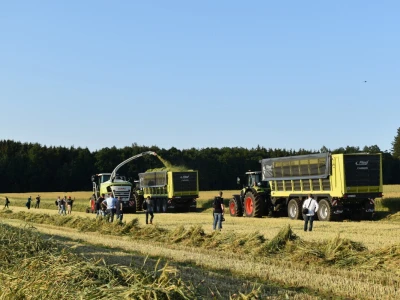 Prezentacija Claas-ovih strojeva u Bad Saulgau, Njemačka