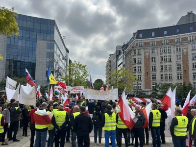 Prosvjed u Bruxellesu