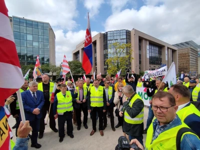Prosvjed u Bruxellesu