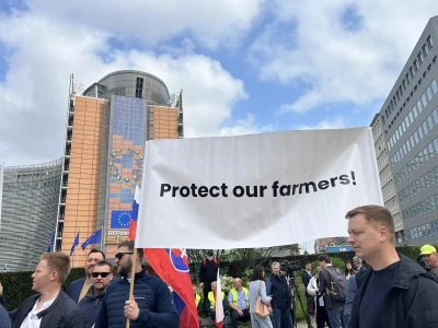 Prosvjed u Bruxellesu