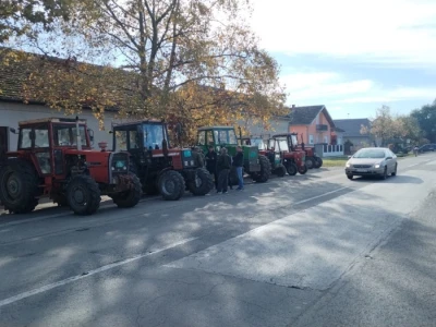 Protest poljoprivrednika u Srbiji, novembar 2023.