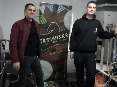 Trojansko pivo  - craft pivo s identitom iz Gabela Polja