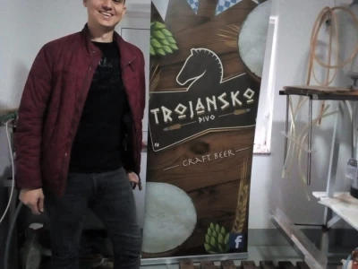 Trojansko pivo  - craft pivo s identitom iz Gabela Polja