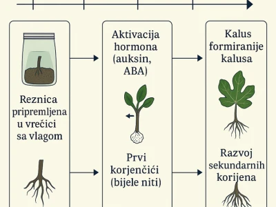 UKORIJENJIVANJE SMOKVE U VREĆICAMA