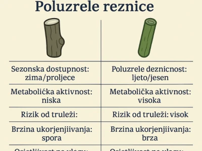 UKORIJENJIVANJE SMOKVE U VREĆICAMA