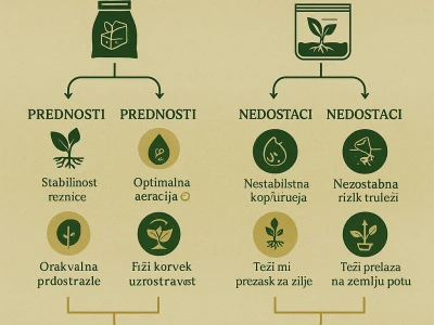 UKORIJENJIVANJE SMOKVE U VREĆICAMA