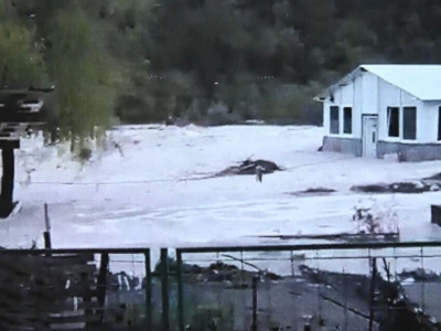 Uništena riblja farmu u poplavljenom području Jablanice