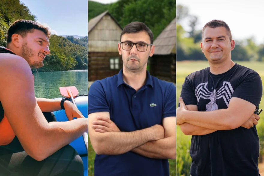 Milo&scaron; Galić, Milan Milanović i Petar Ninić