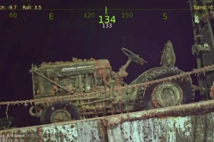 Traktor iz 1941. pronađen na dnu Tihog okeana