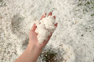 Za 10 minuta grad desetkovao ljetinu u zasadima voća i povrća