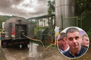 Otkupna cijena mlijeka pada za još 0,05 KM, reducirane količine ostaju na snazi