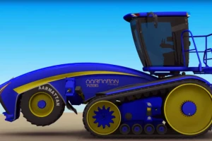 Traktor s jednim točkom i gusjenicama - je li ovo dizajn budućnosti?