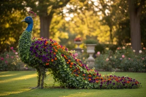 Skulpture od cvijeća u vašem dvorištu