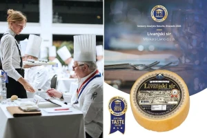 Tri zlatne zvjezdice i ove godine: Livanjski sir ponovo nagrađen u Briselu